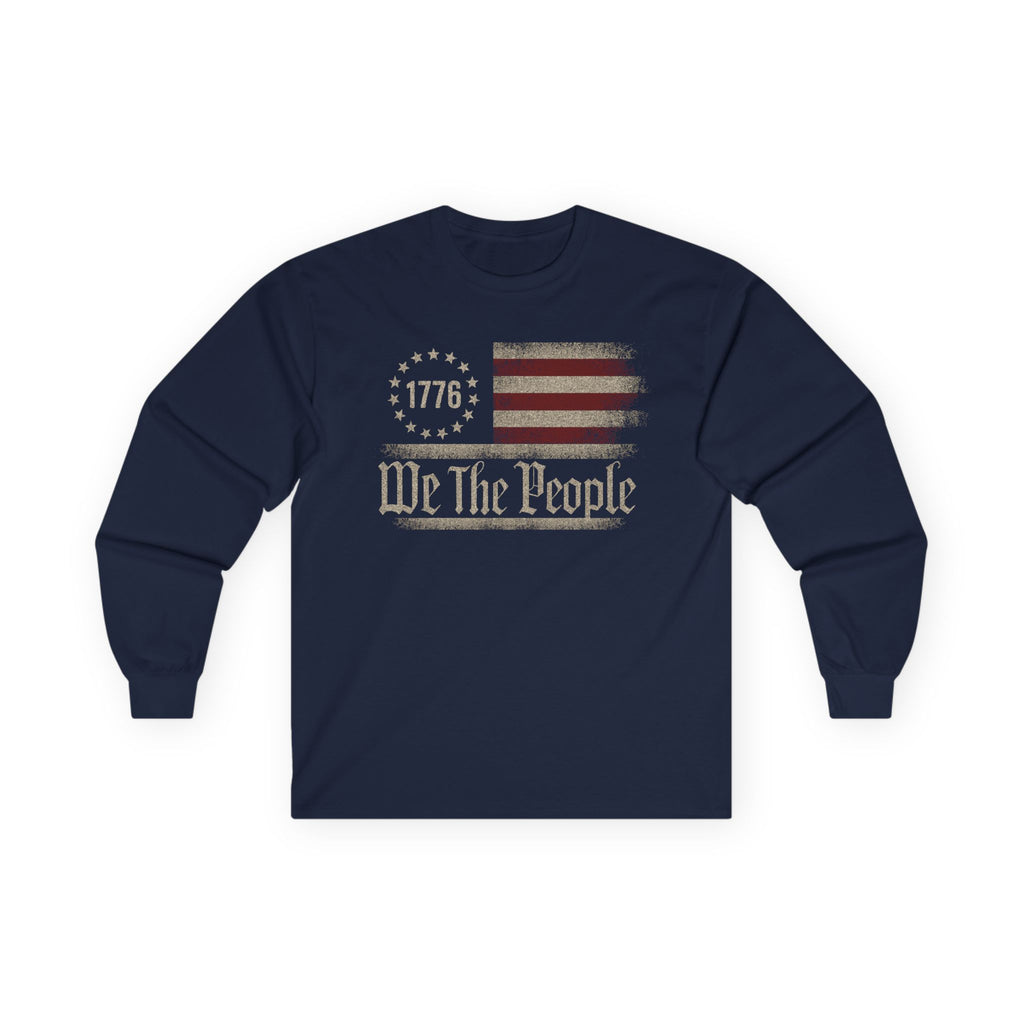 We The People Cotton Long Sleeve Tee