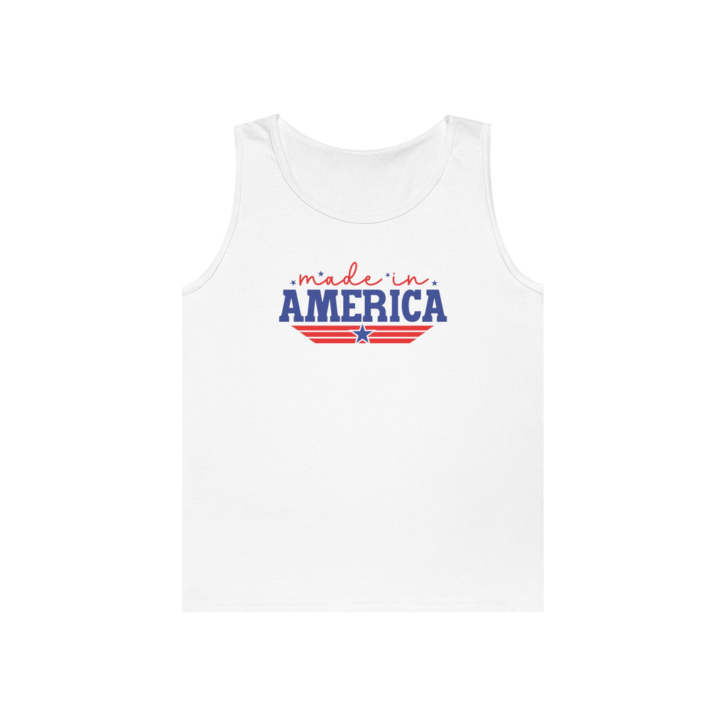 Made In America Heavy Cotton Tank Top