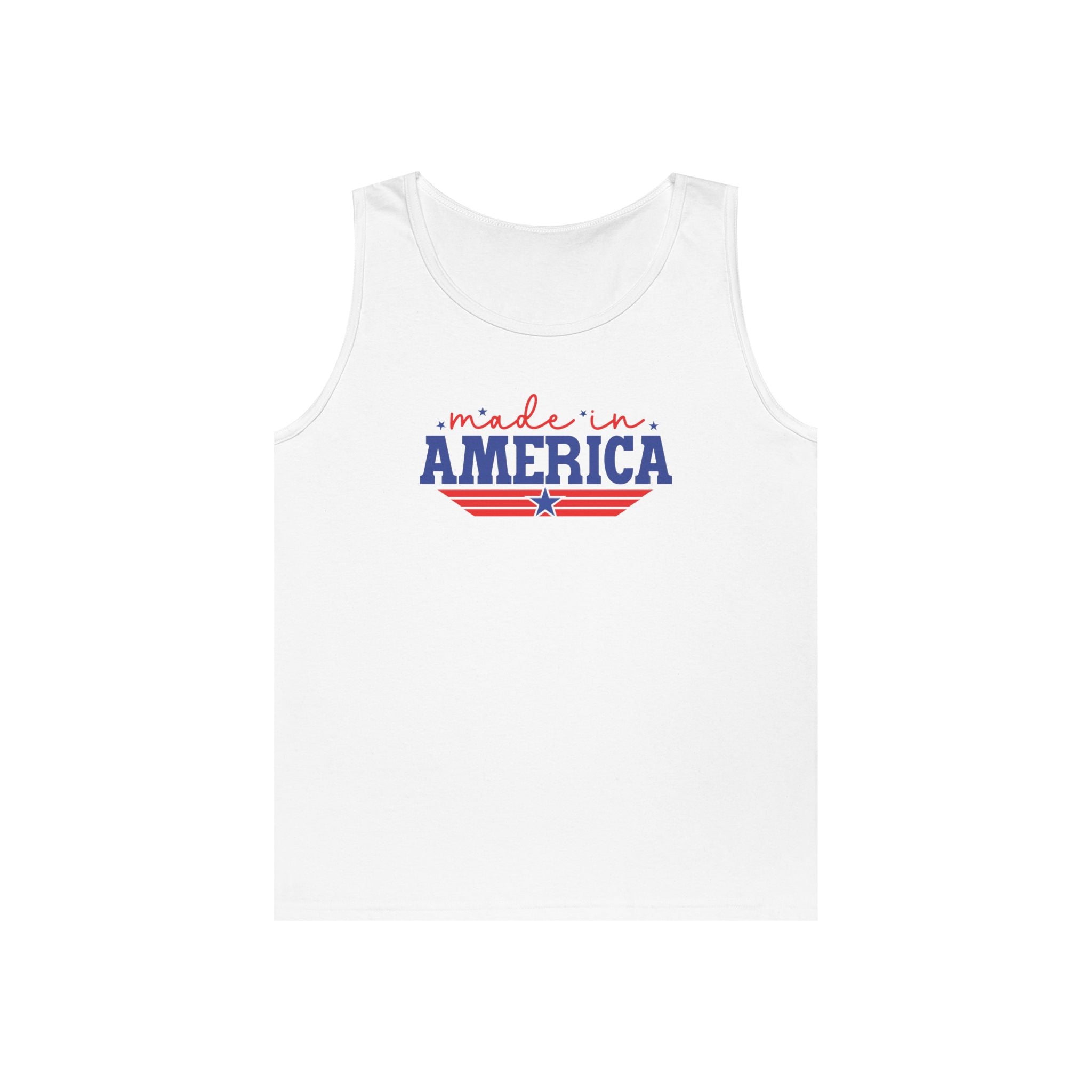 Made In America Heavy Cotton Tank Top