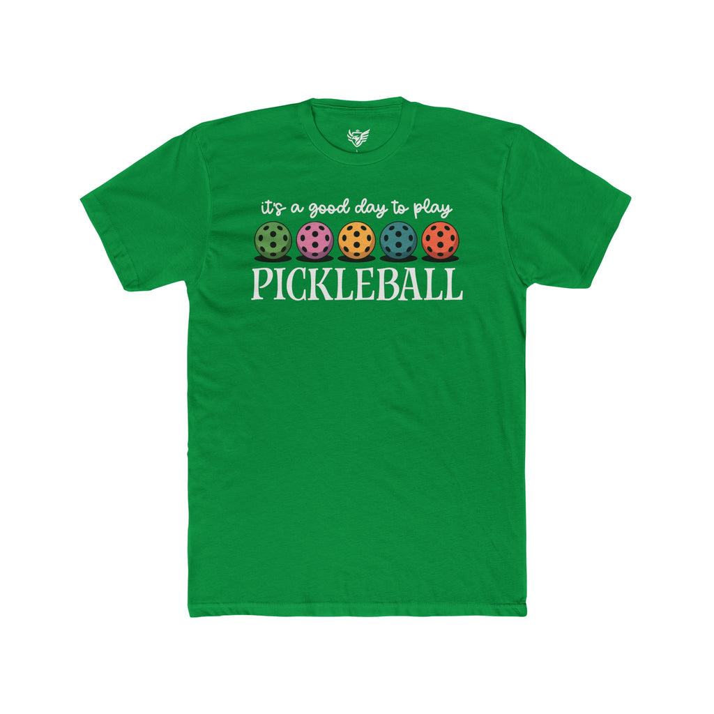 Good Day Pickleball Cotton Crew Tee