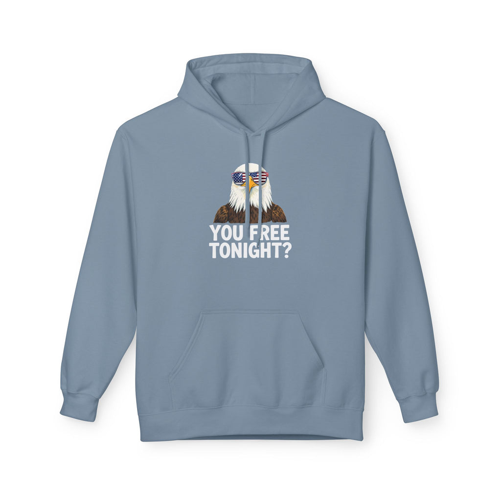 You Free Tonight? Midweight Softstyle Fleece Hoodie