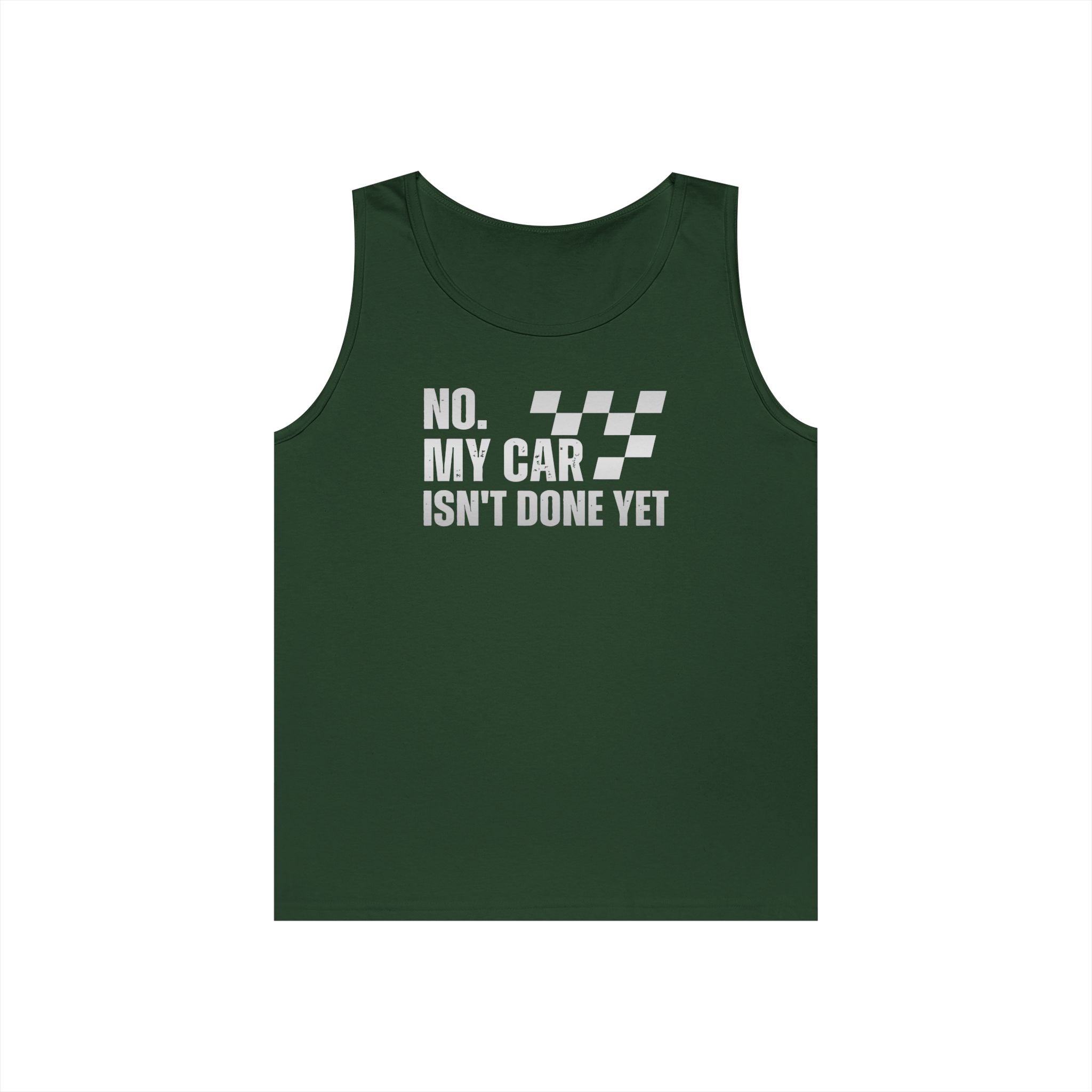 Unfinished Heavy Cotton Tank Top