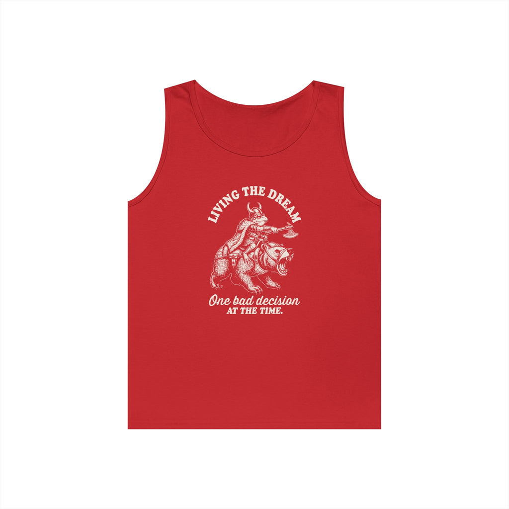 Living The Dream Heavy Cotton Tank Top