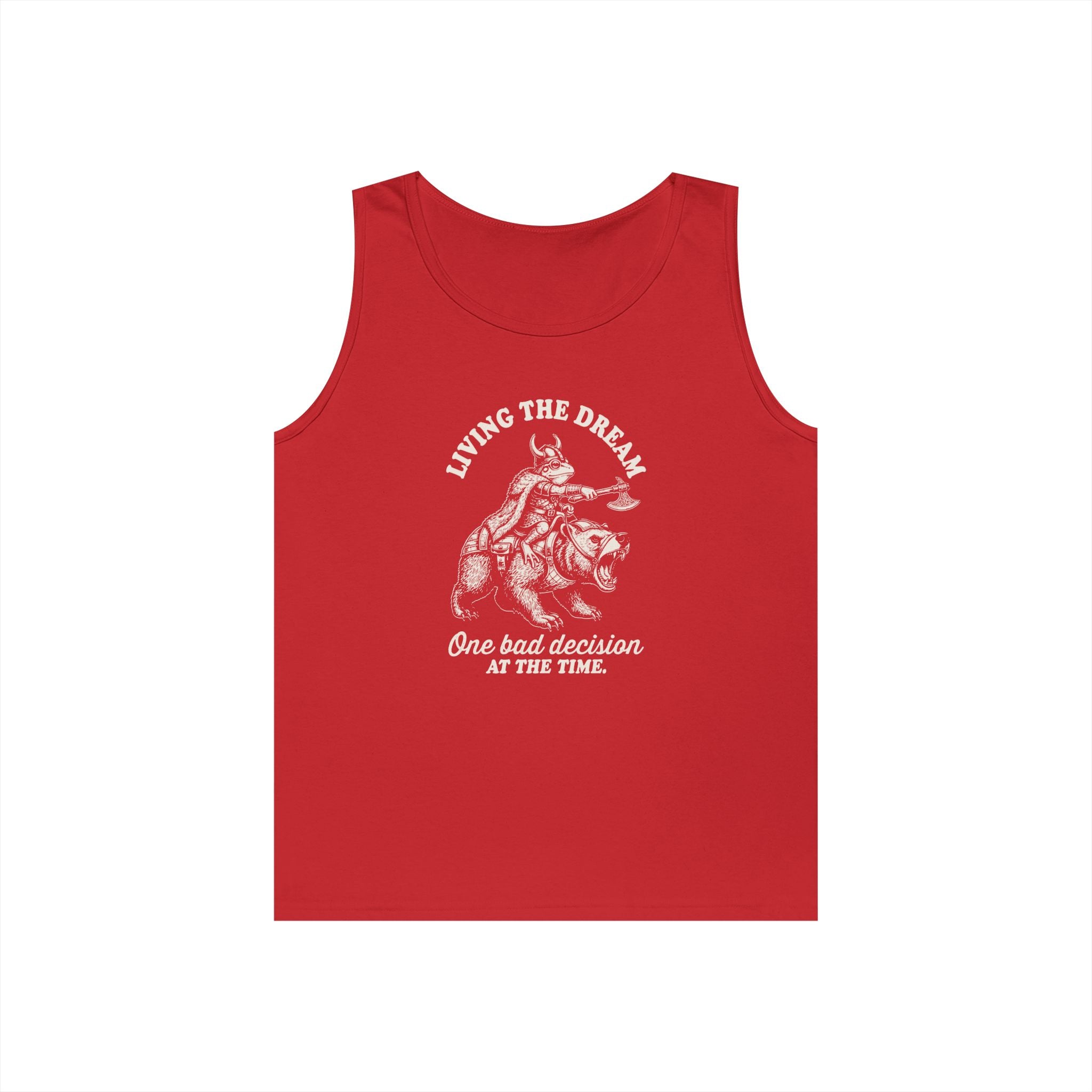 Living The Dream Heavy Cotton Tank Top