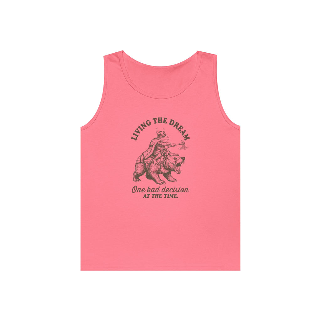 Living The Dream Heavy Cotton Tank Top