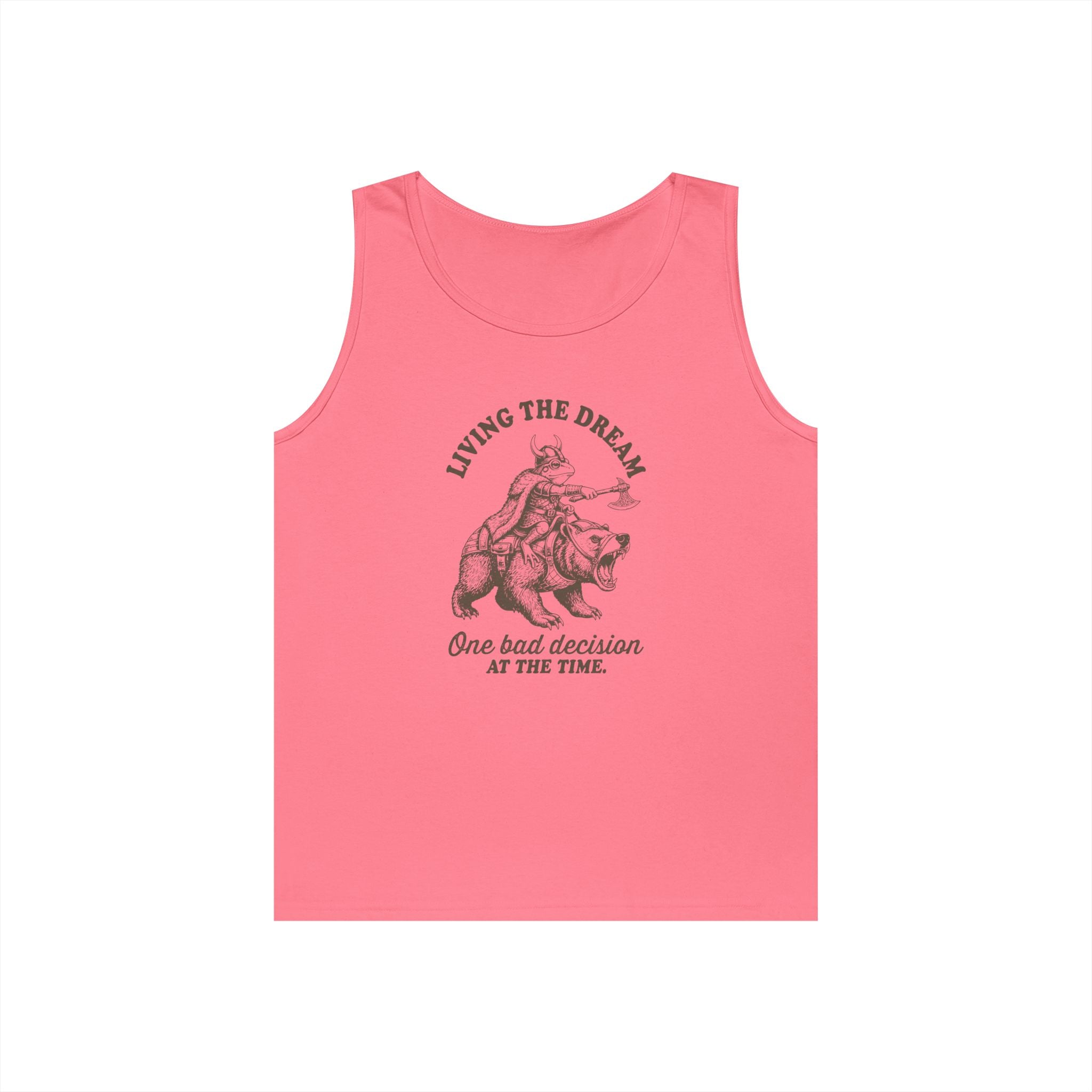 Living The Dream Heavy Cotton Tank Top