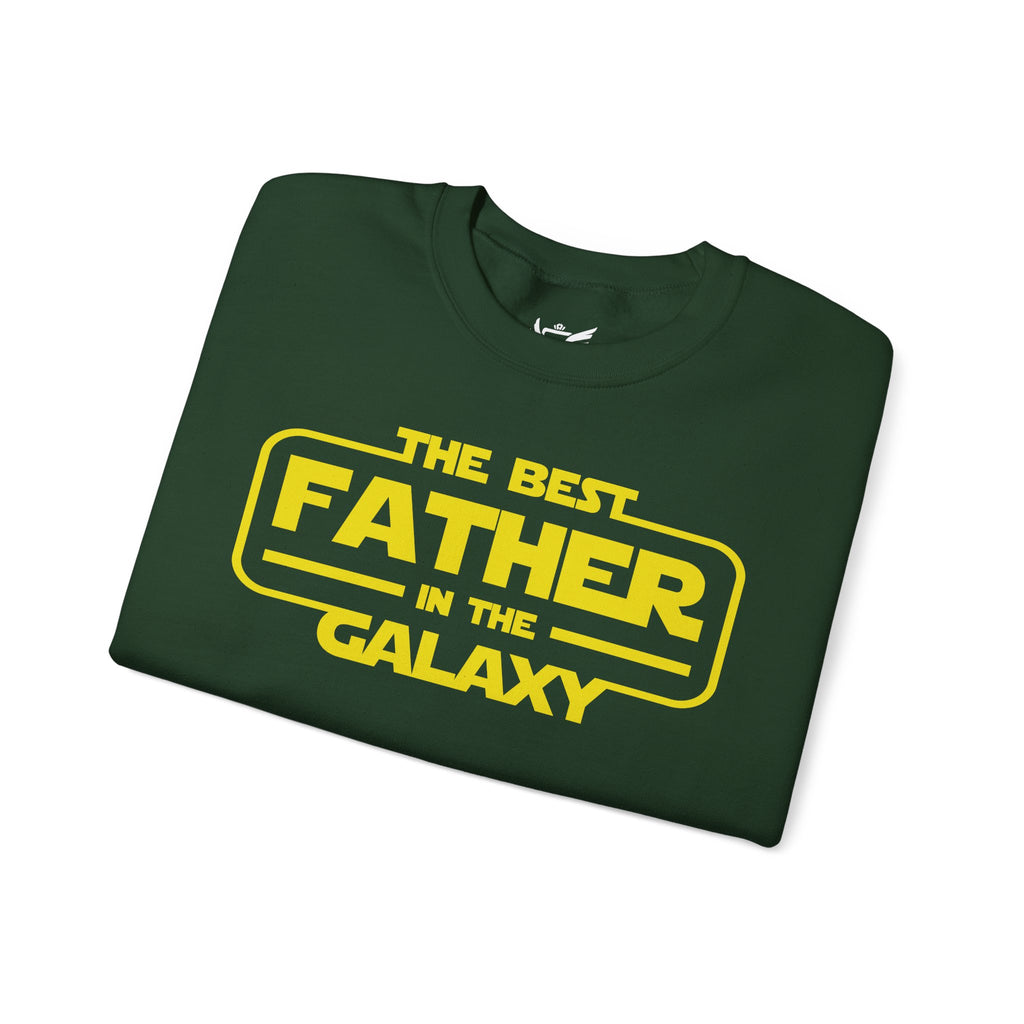 The Best Father In The Galaxy Heavy Blend™ Crewneck Sweatshirt