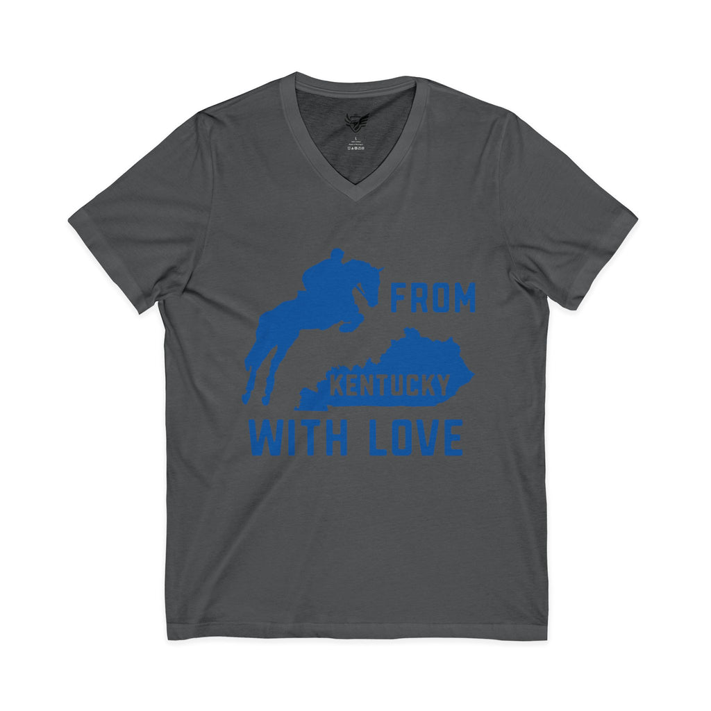 KY with Love Jersey Short Sleeve V-Neck Tee