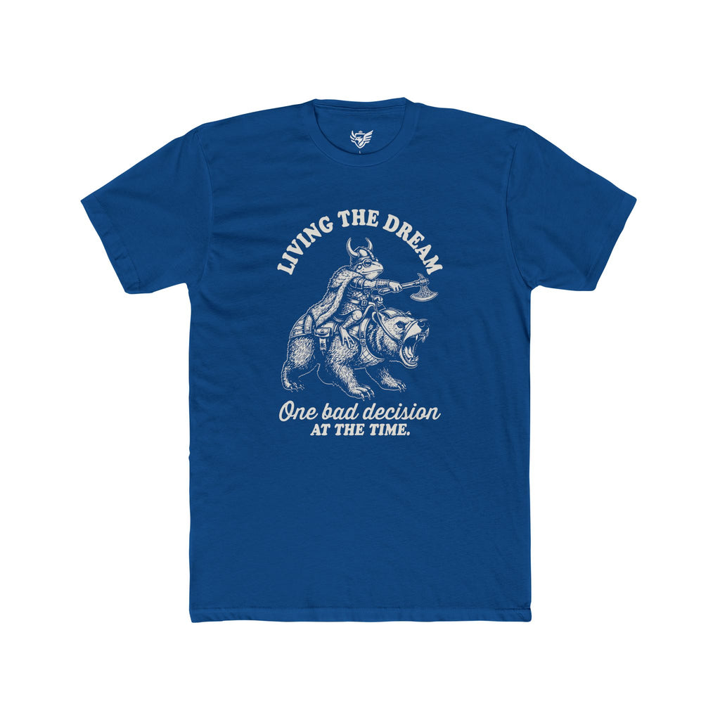 Living The Dream Cotton Crew Tee