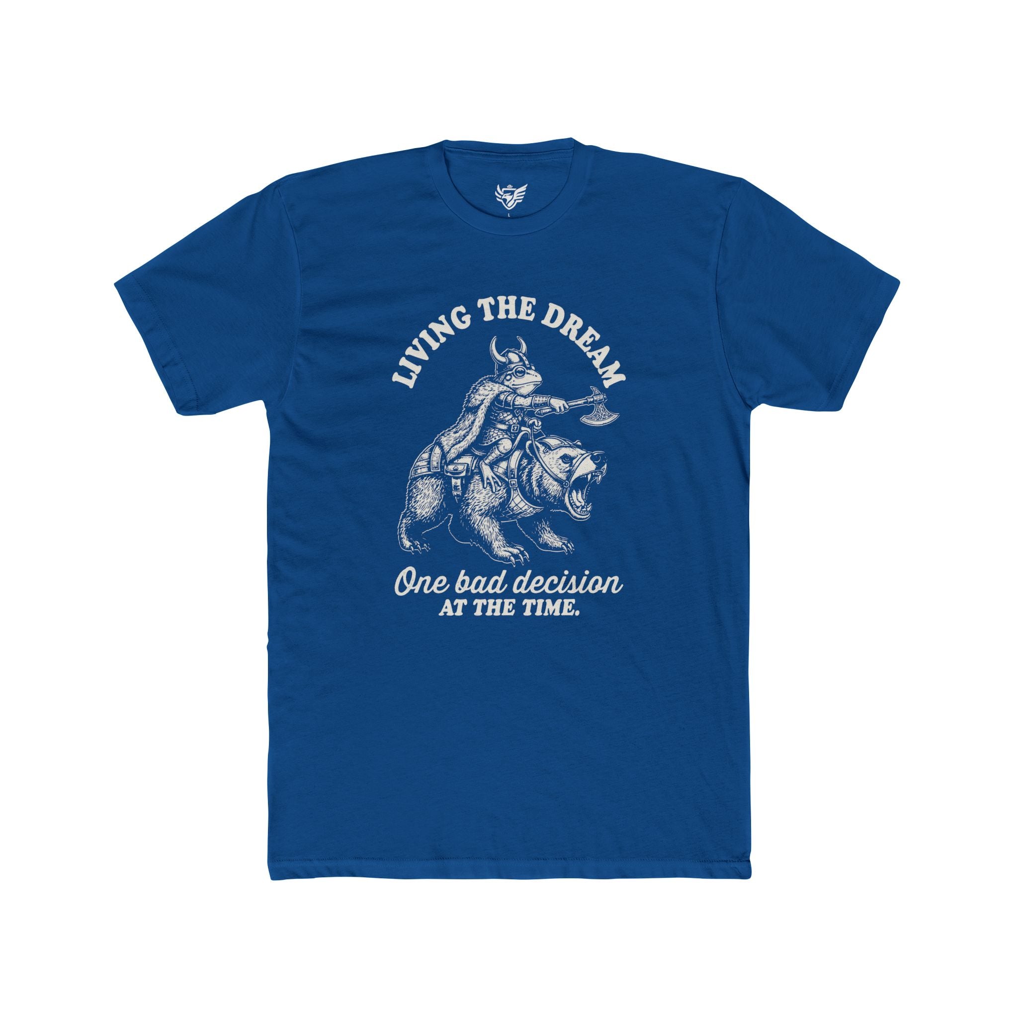 Living The Dream Cotton Crew Tee