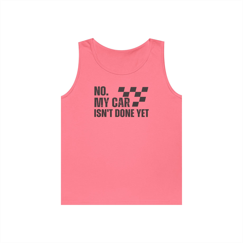 Unfinished Heavy Cotton Tank Top