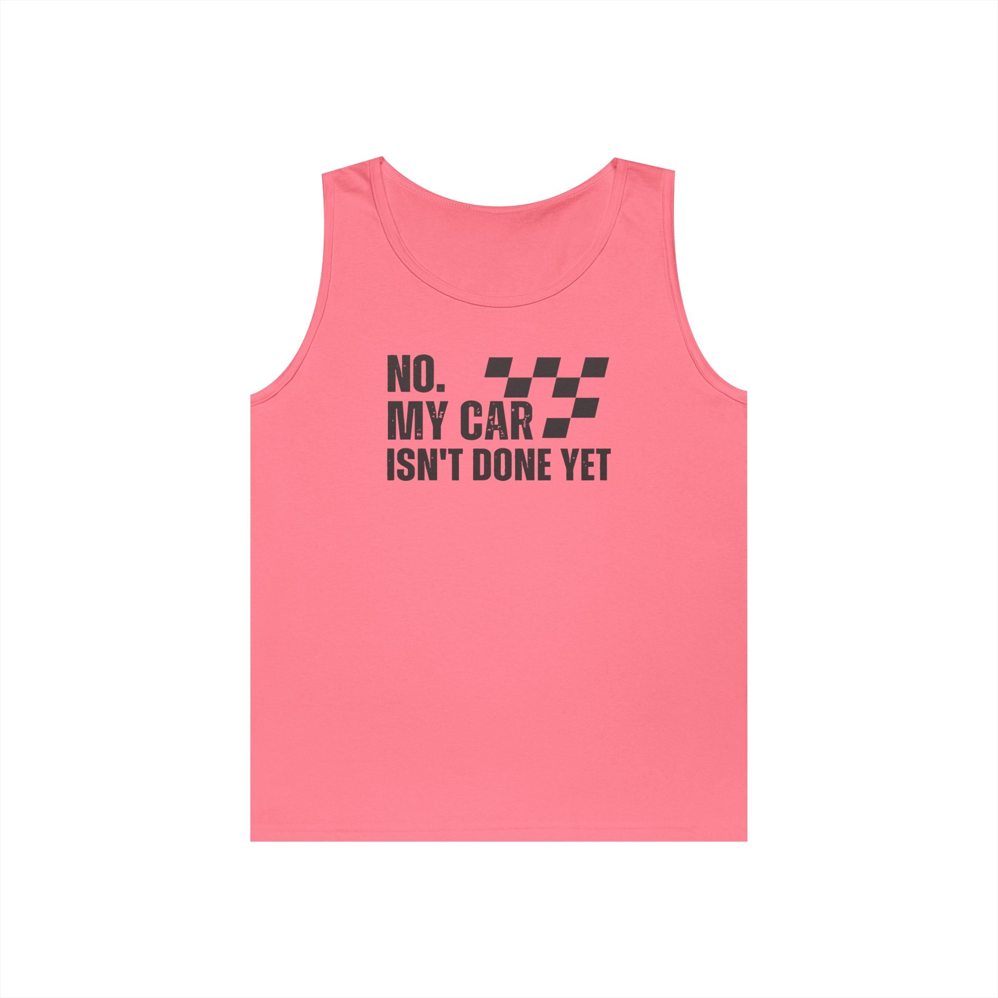 Unfinished Heavy Cotton Tank Top