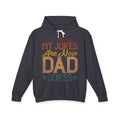 Dad Jokes Lightweight Hooded Sweatshirt