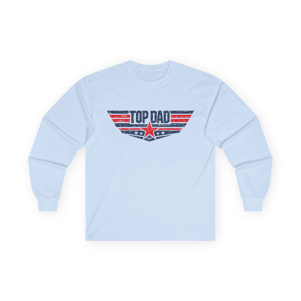 Top Dad Cotton Long Sleeve Tee