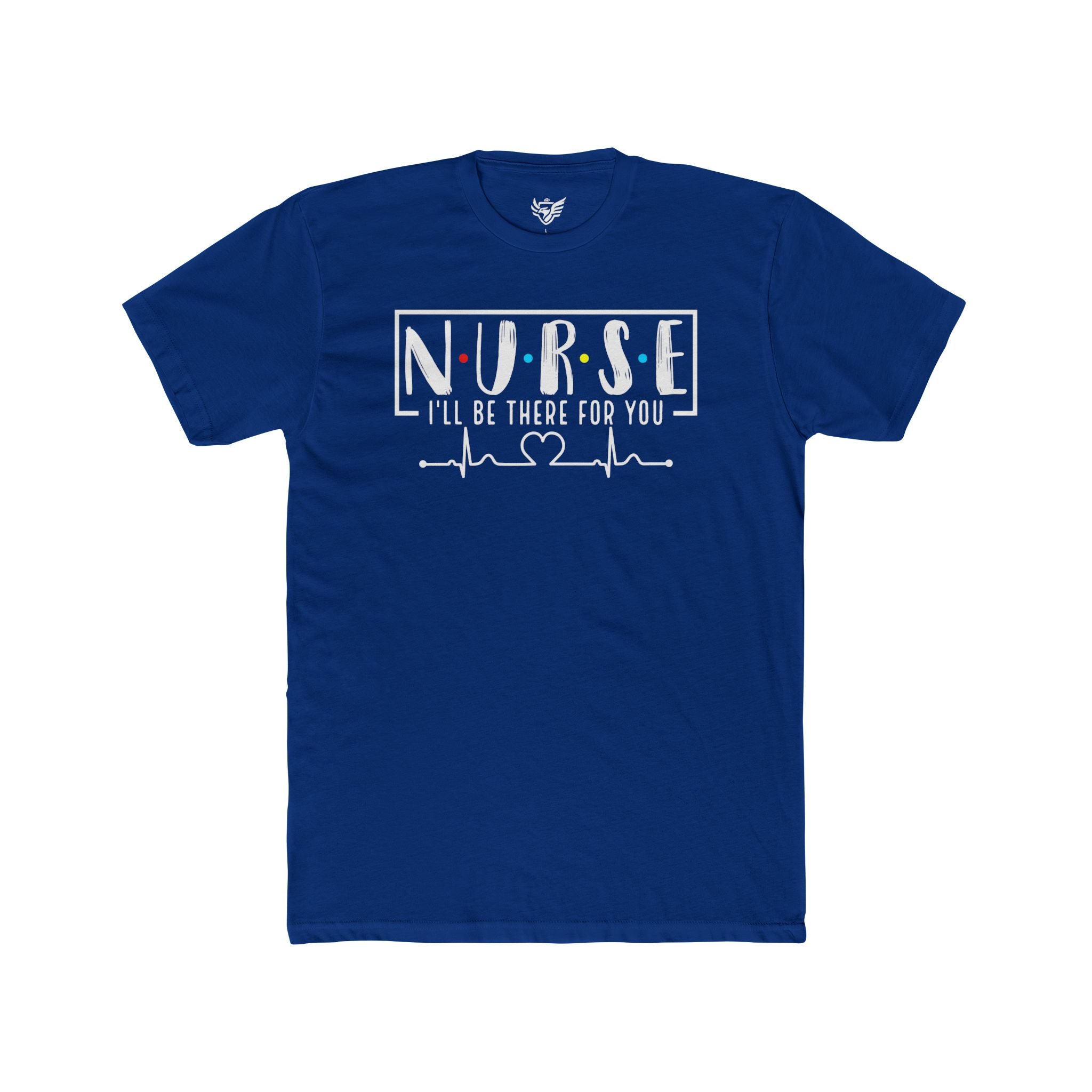 Friends Theme Nurse Cotton Crew Tee
