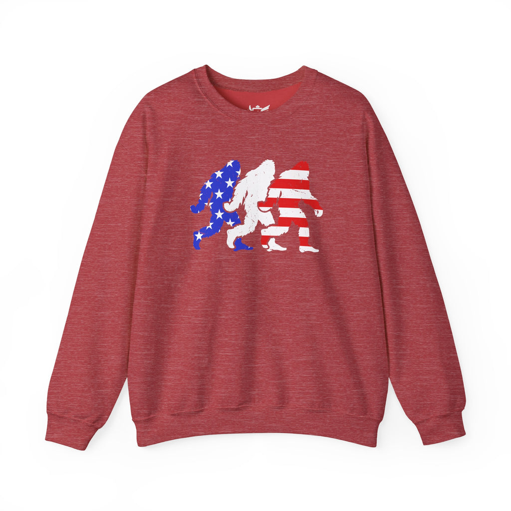 Big Foot USA Heavy Blend™ Crewneck Sweatshirt