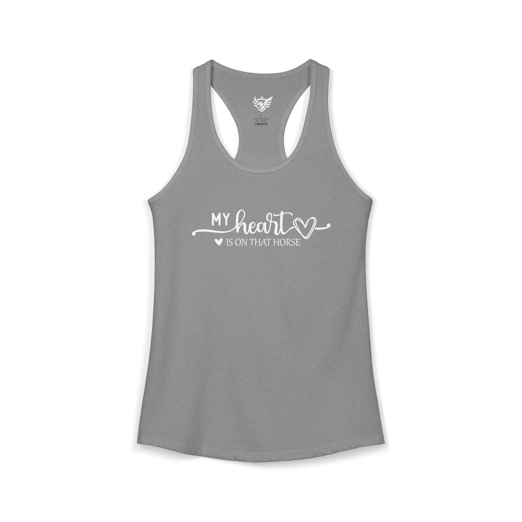 Heart on Horse Ideal Racerback Tank