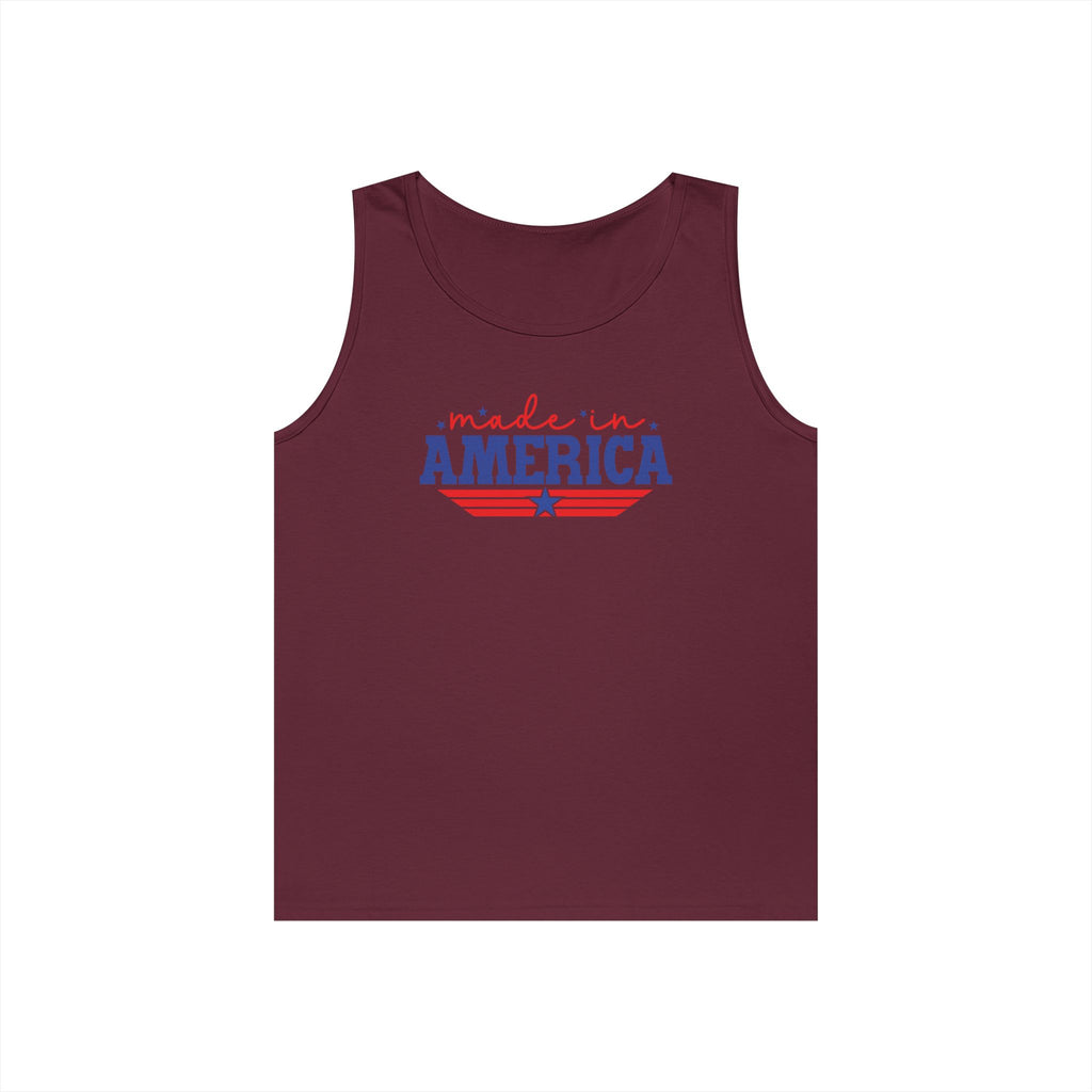 Made In America Heavy Cotton Tank Top