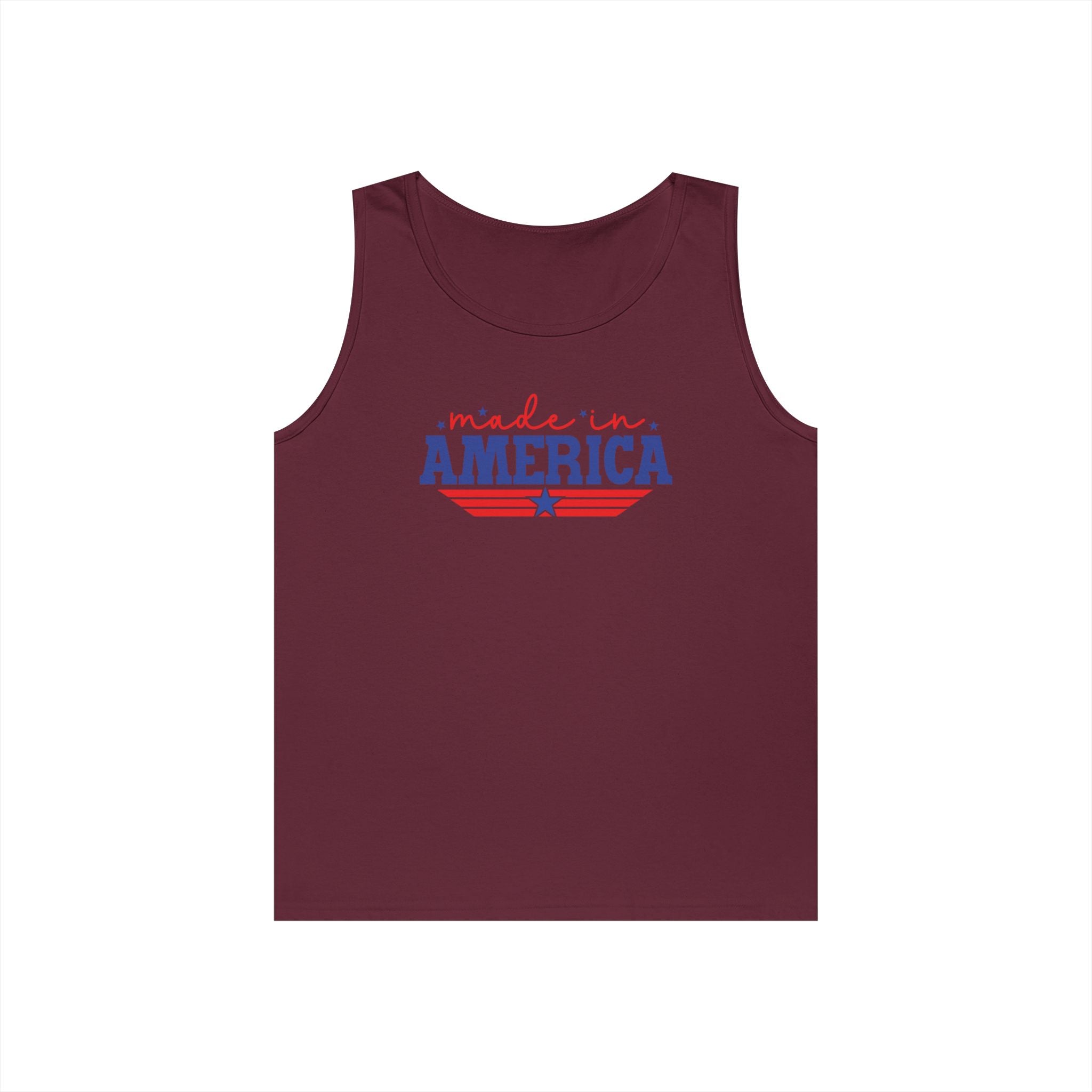 Made In America Heavy Cotton Tank Top
