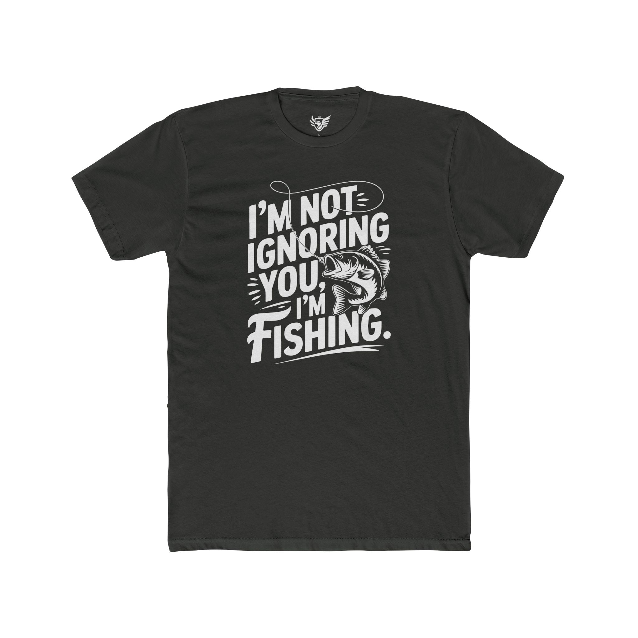 I'm Not Ignoring You Cotton Crew Tee