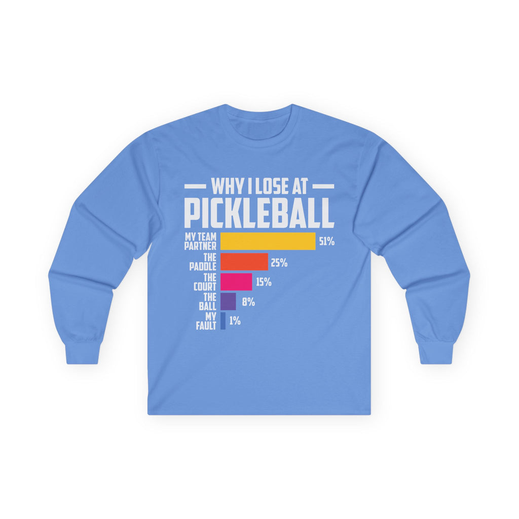 Why I Lose Cotton Long Sleeve Tee
