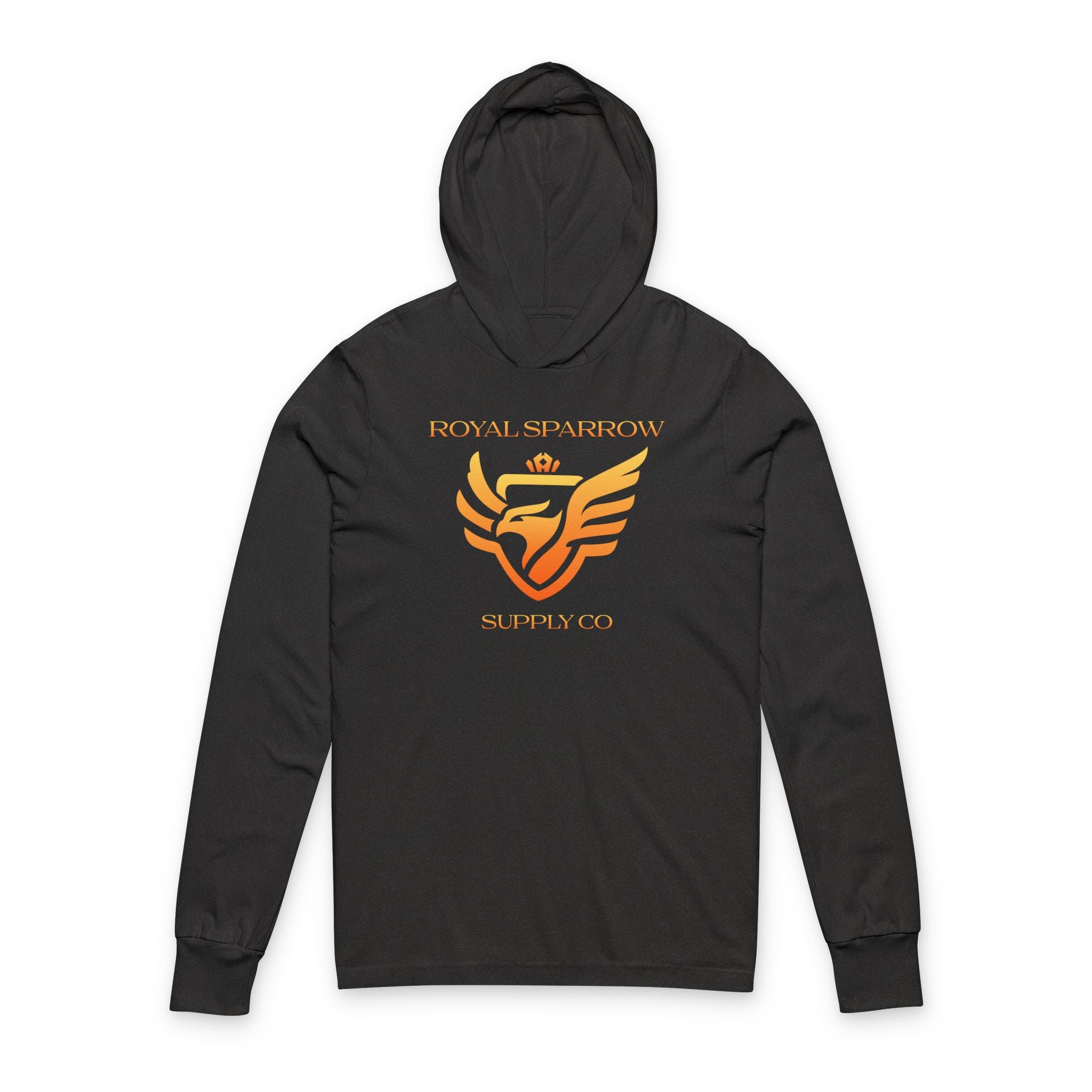 Royal Sparrow Hooded Long Sleeve Tee