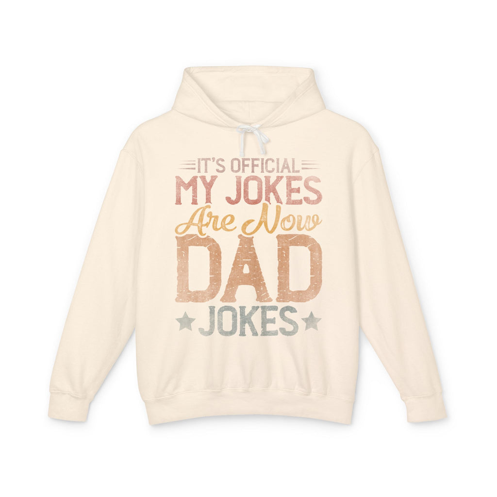 Dad Jokes Lightweight Hooded Sweatshirt