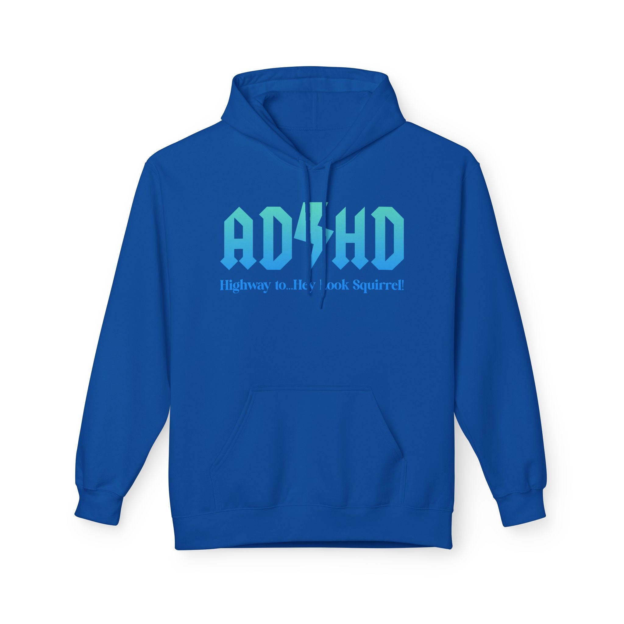 ADHD Highway to... Midweight Softstyle Fleece Hoodie