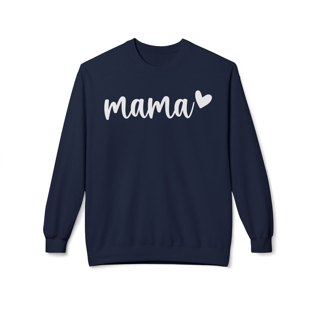 Mama Midweight Softstyle Fleece Crewneck Sweatshirt