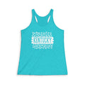 KY Leopard Tri-Blend Racerback Tank
