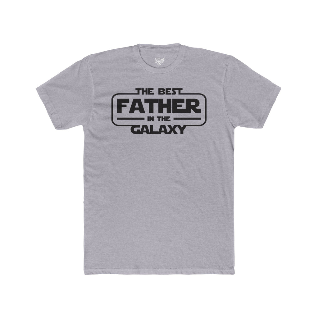 The Best Father in the Galaxy Cotton Crew Tee