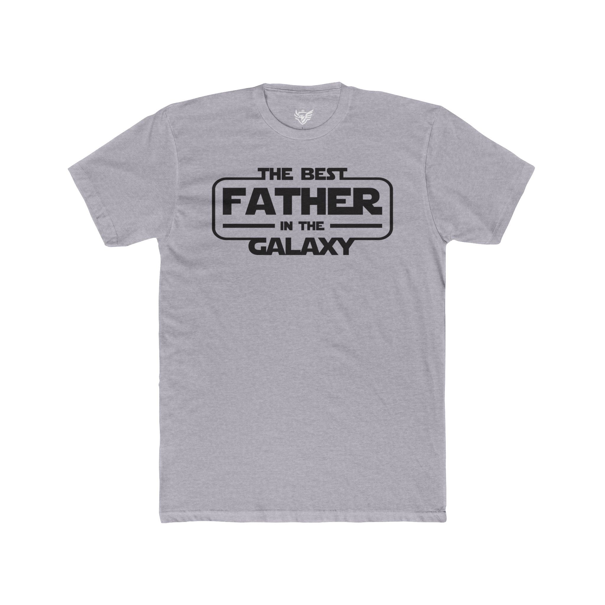 The Best Father in the Galaxy Cotton Crew Tee