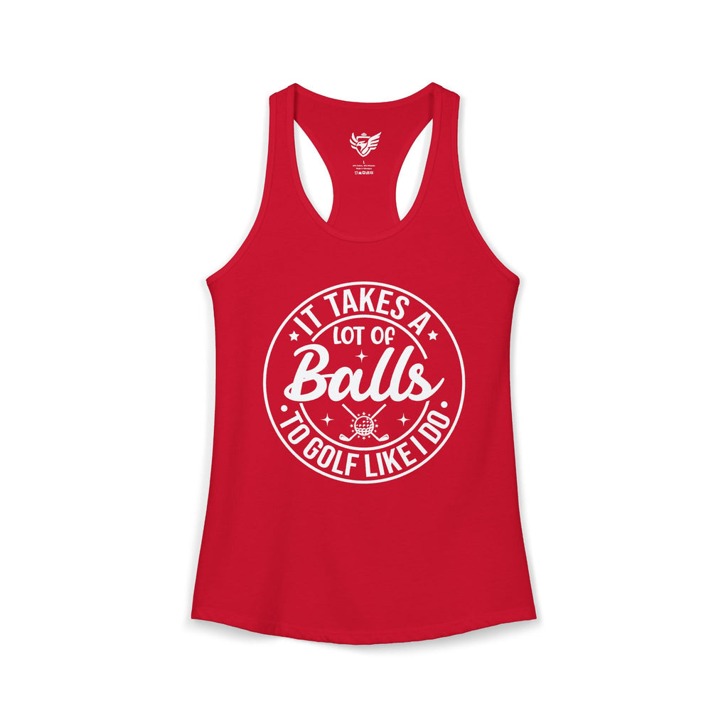 Golf Like I Do Ideal Racerback Tank