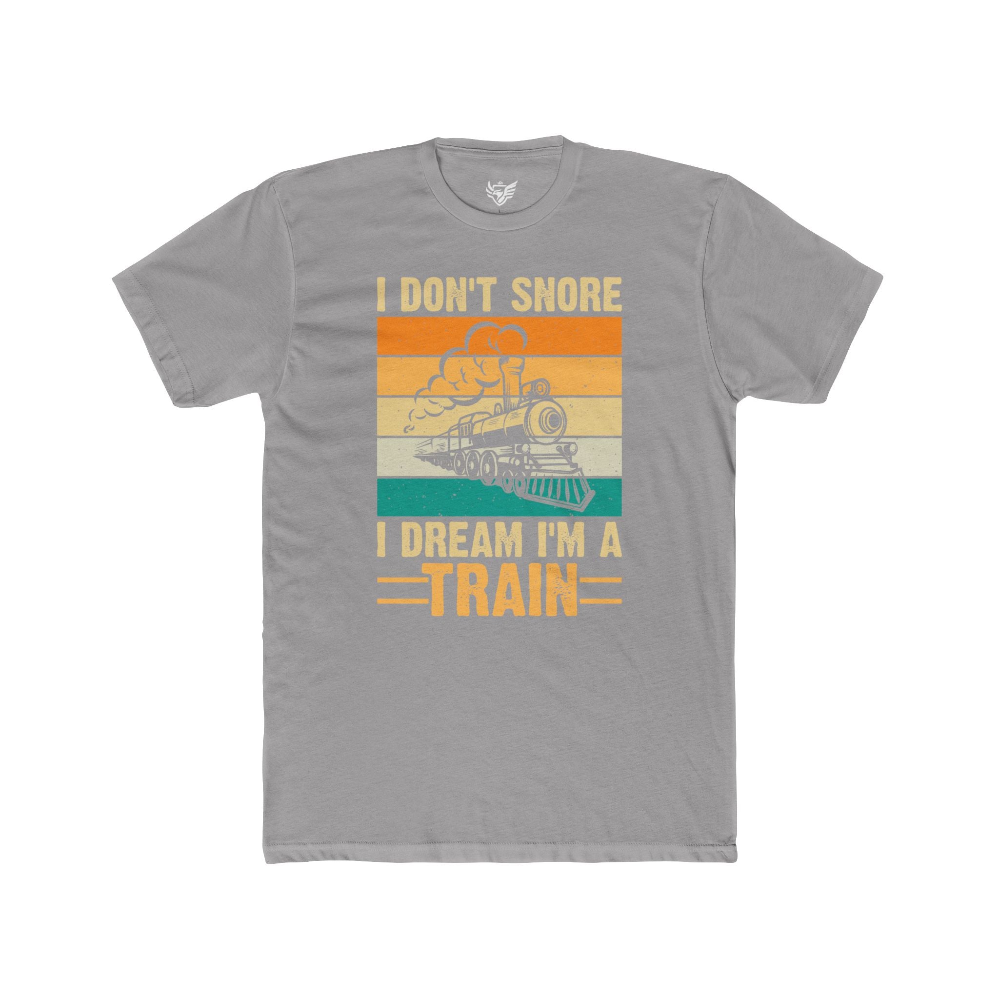 I Don't Snore Cotton Crew Tee