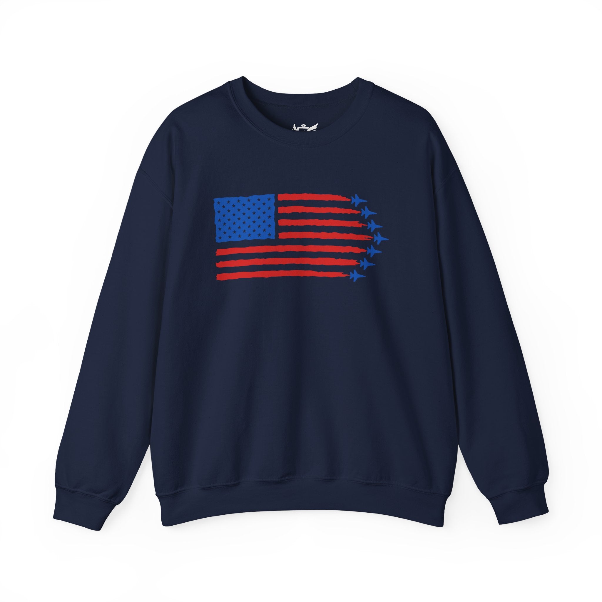 USA Jet Flag Heavy Blend™ Crewneck Sweatshirt