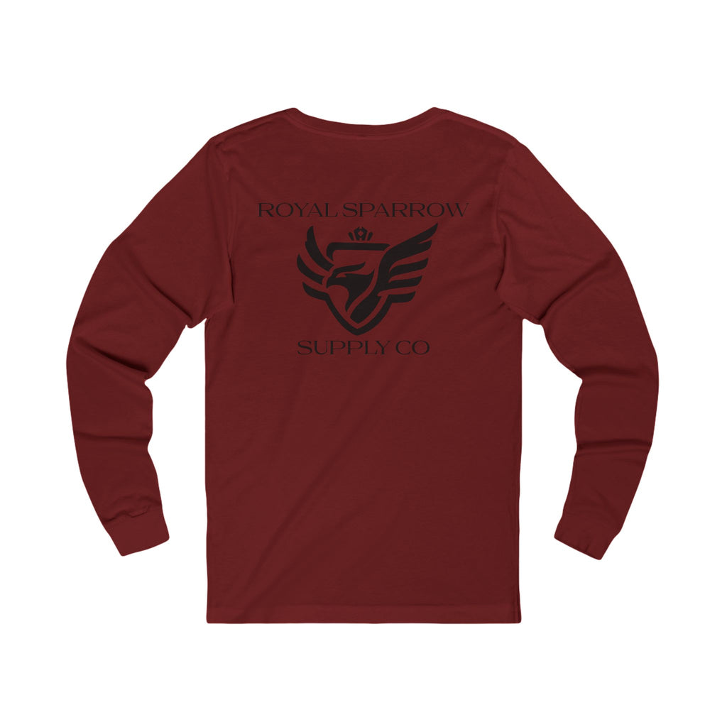 Royal Sparrow Long Sleeve Jersey Tee