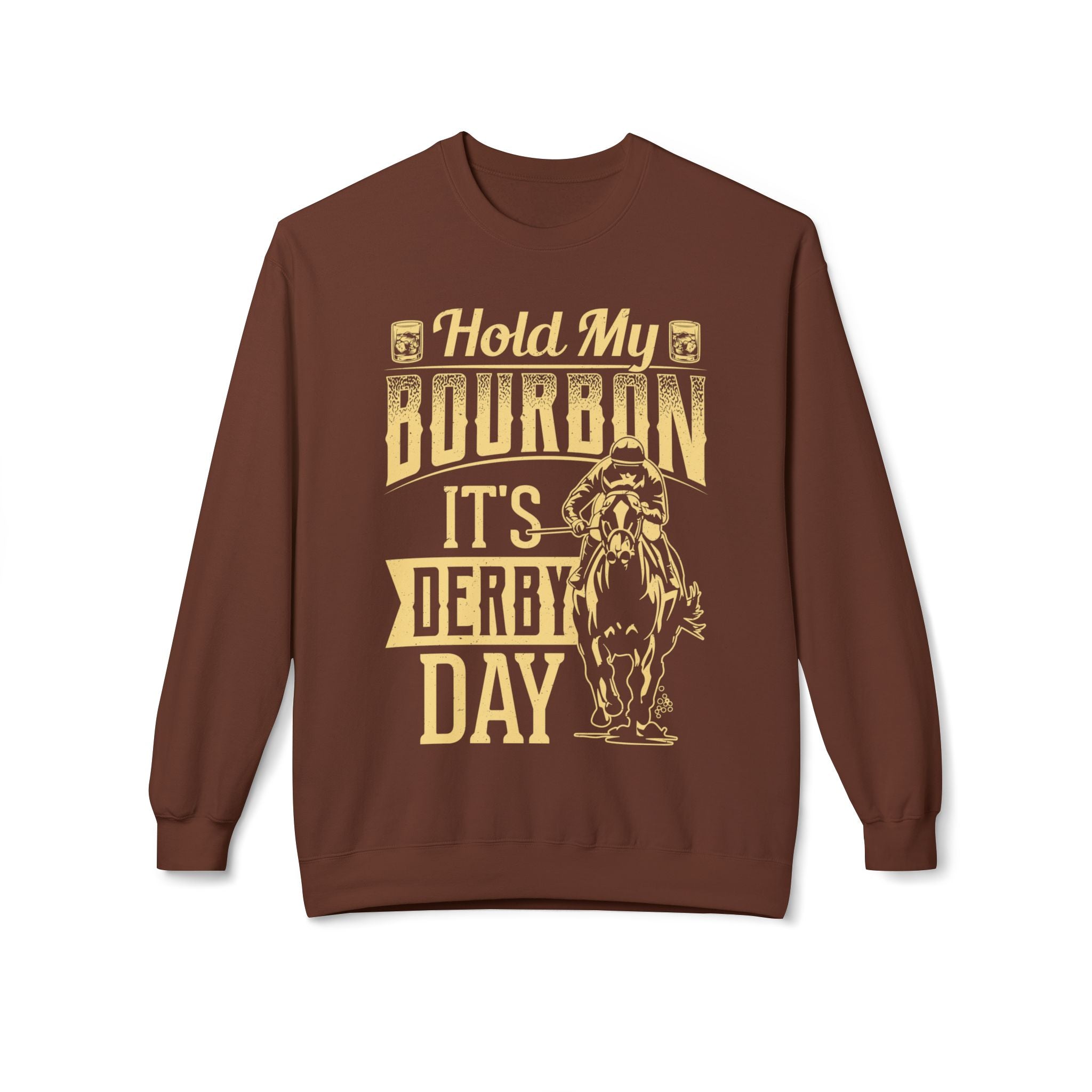 Derby Day Midweight Softstyle Fleece Crewneck Sweatshirt
