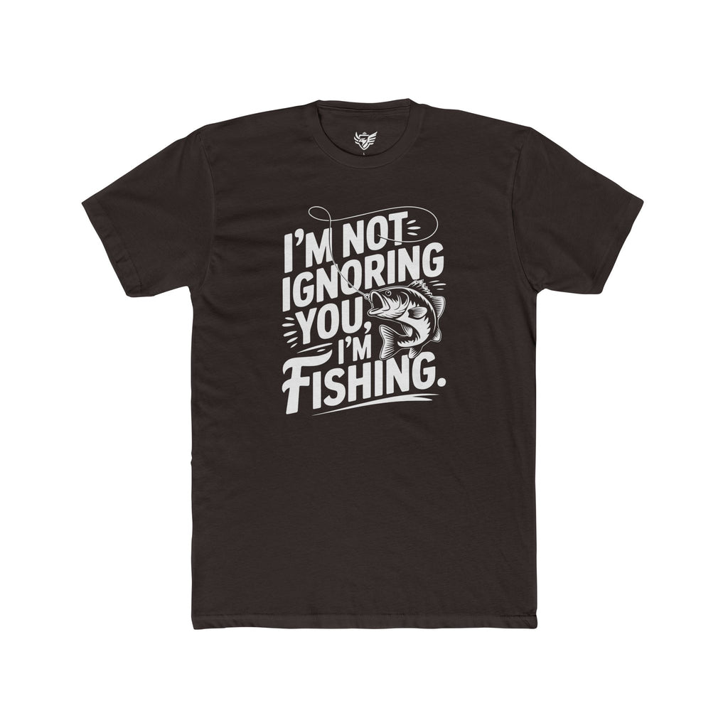 I'm Not Ignoring You Cotton Crew Tee
