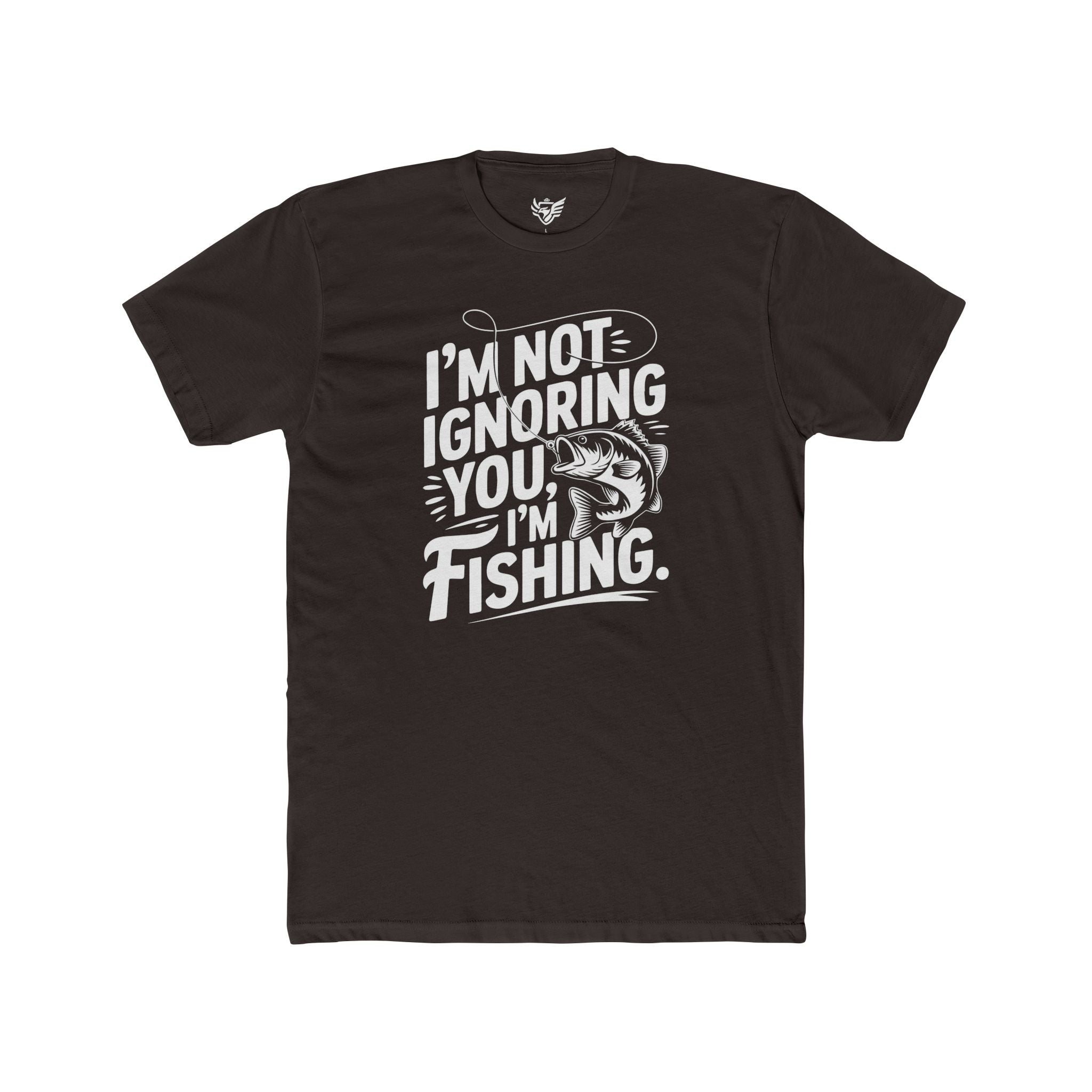 I'm Not Ignoring You Cotton Crew Tee