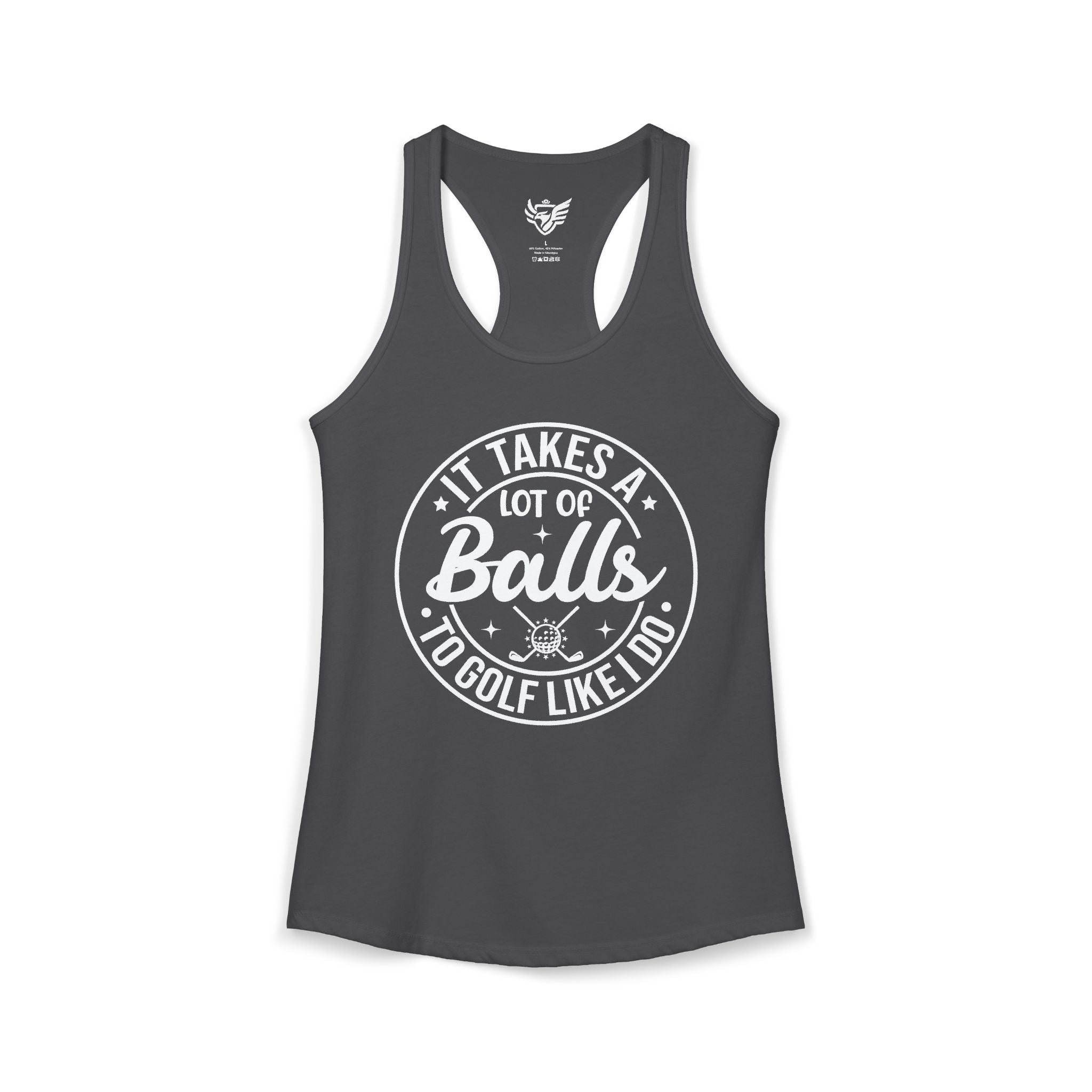 Golf Like I Do Ideal Racerback Tank