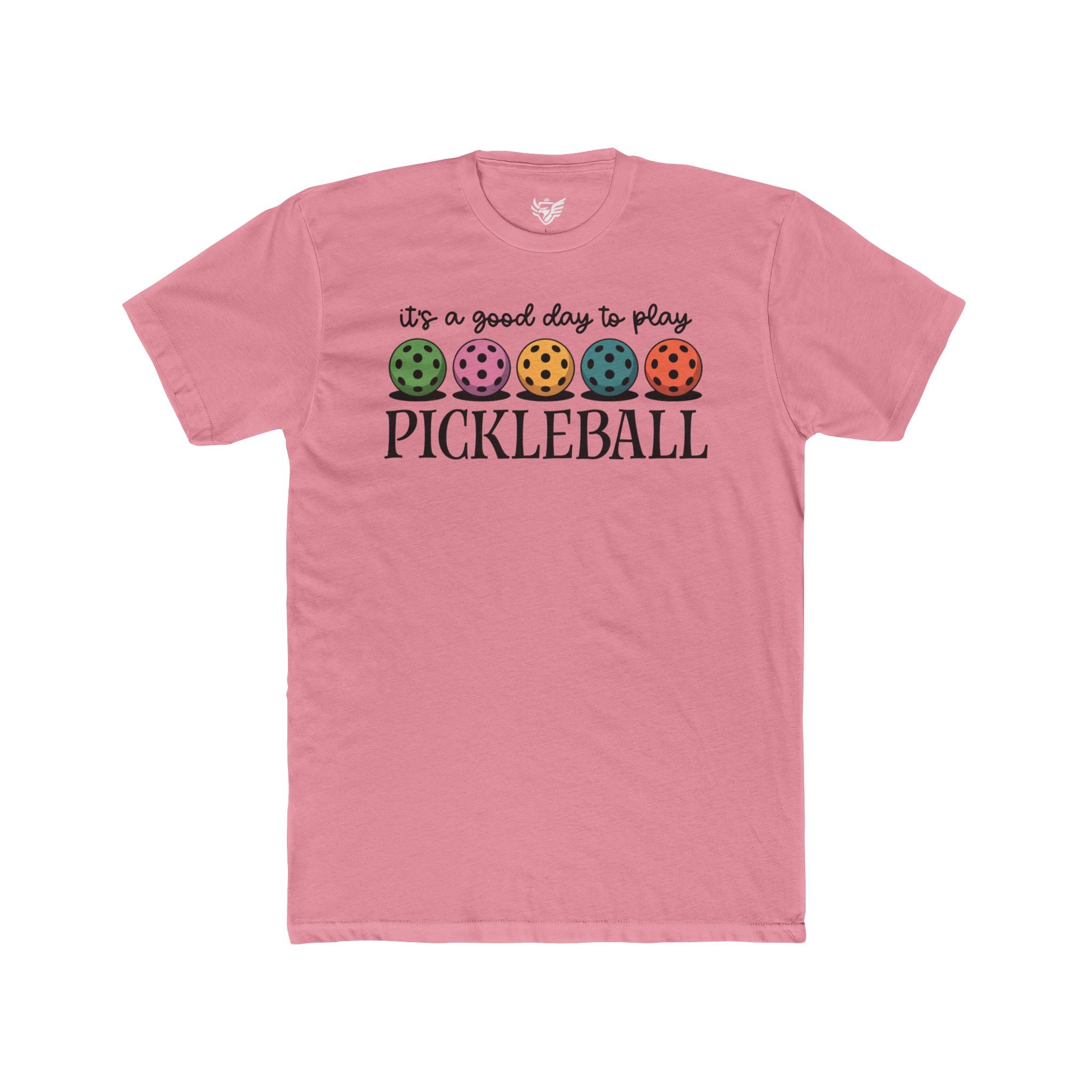 Good Day Pickleball Cotton Crew Tee