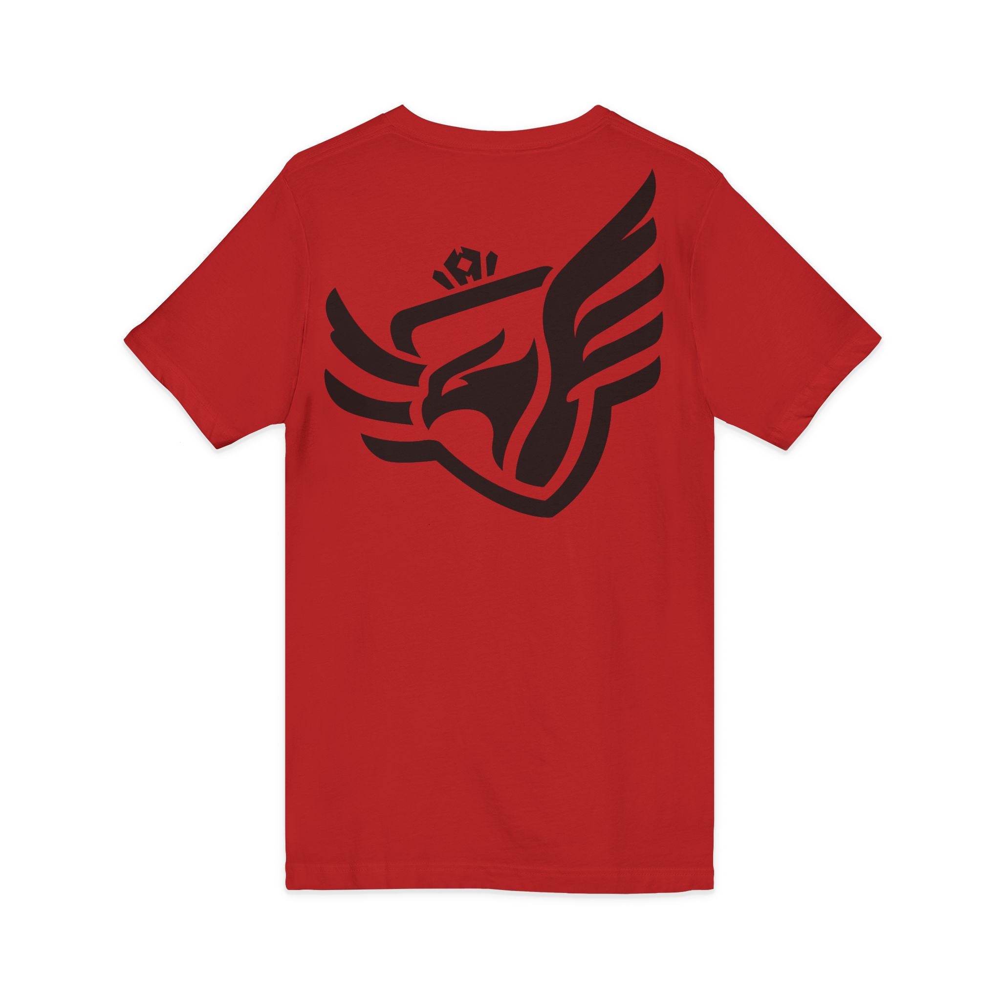 Royal Sparrow Jersey Short Sleeve V-Neck Tee