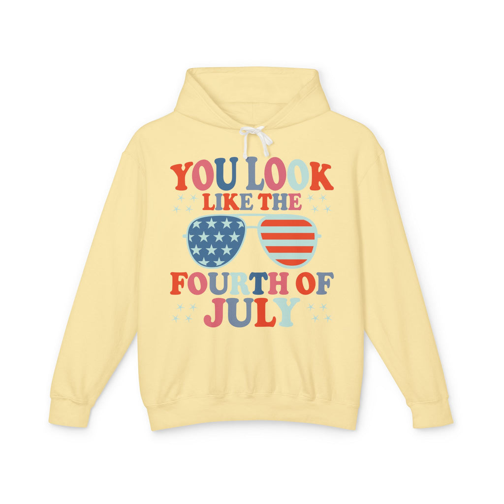 You Look Like Lightweight Hooded Sweatshirt
