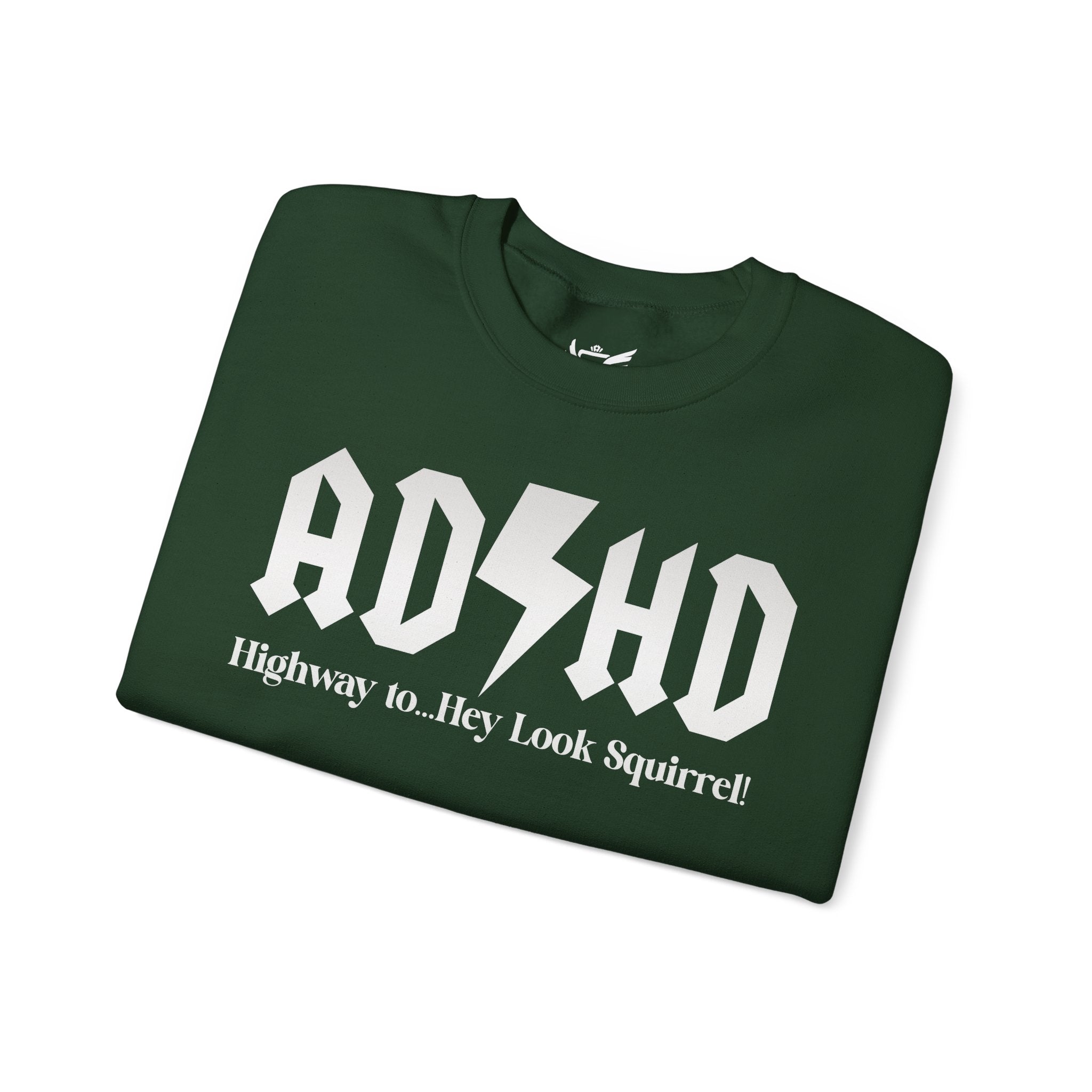 ADHD Highway to... Heavy Blend™ Crewneck Sweatshirt