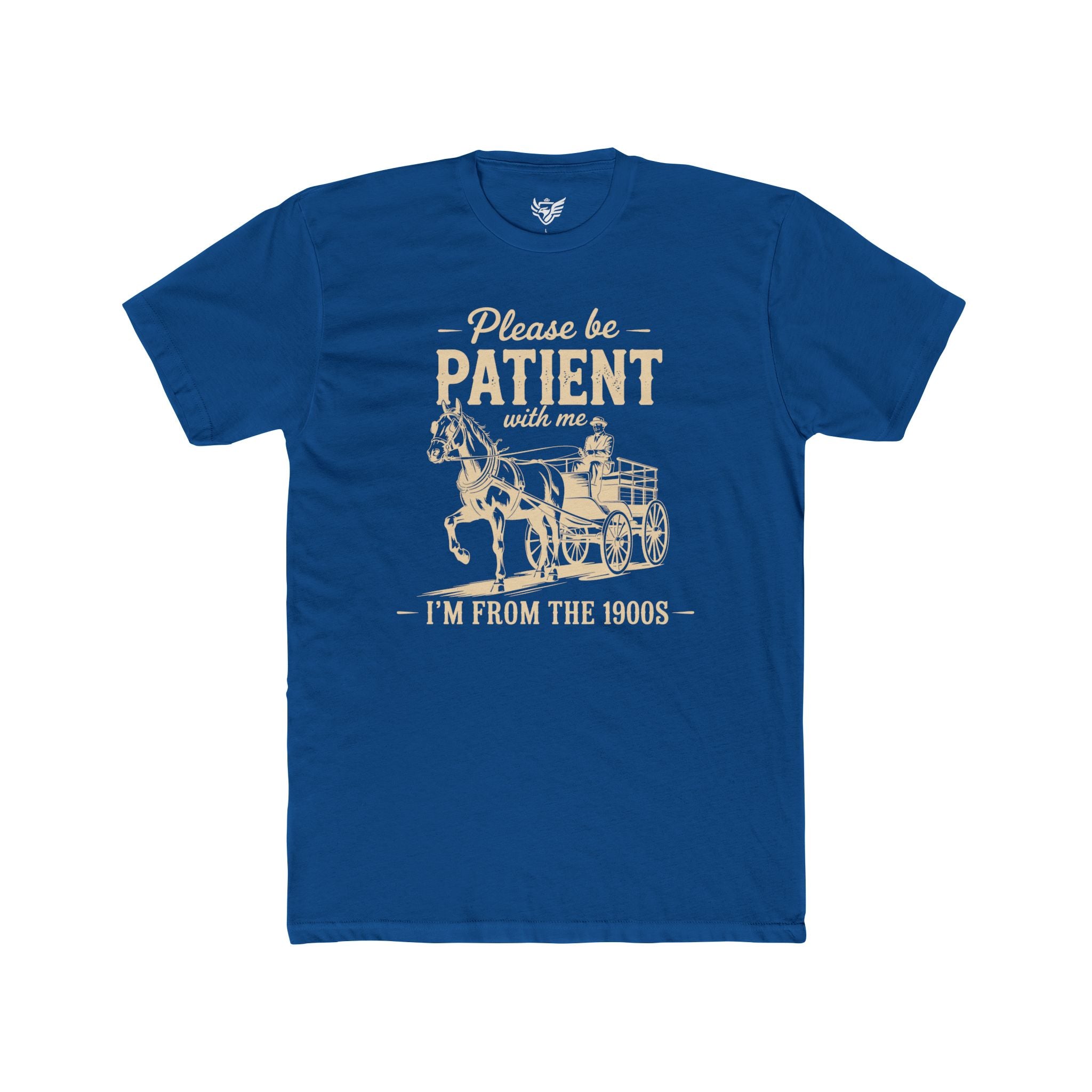 Please Be Patient With Me I'm From the 1900s Cotton Crew Tee