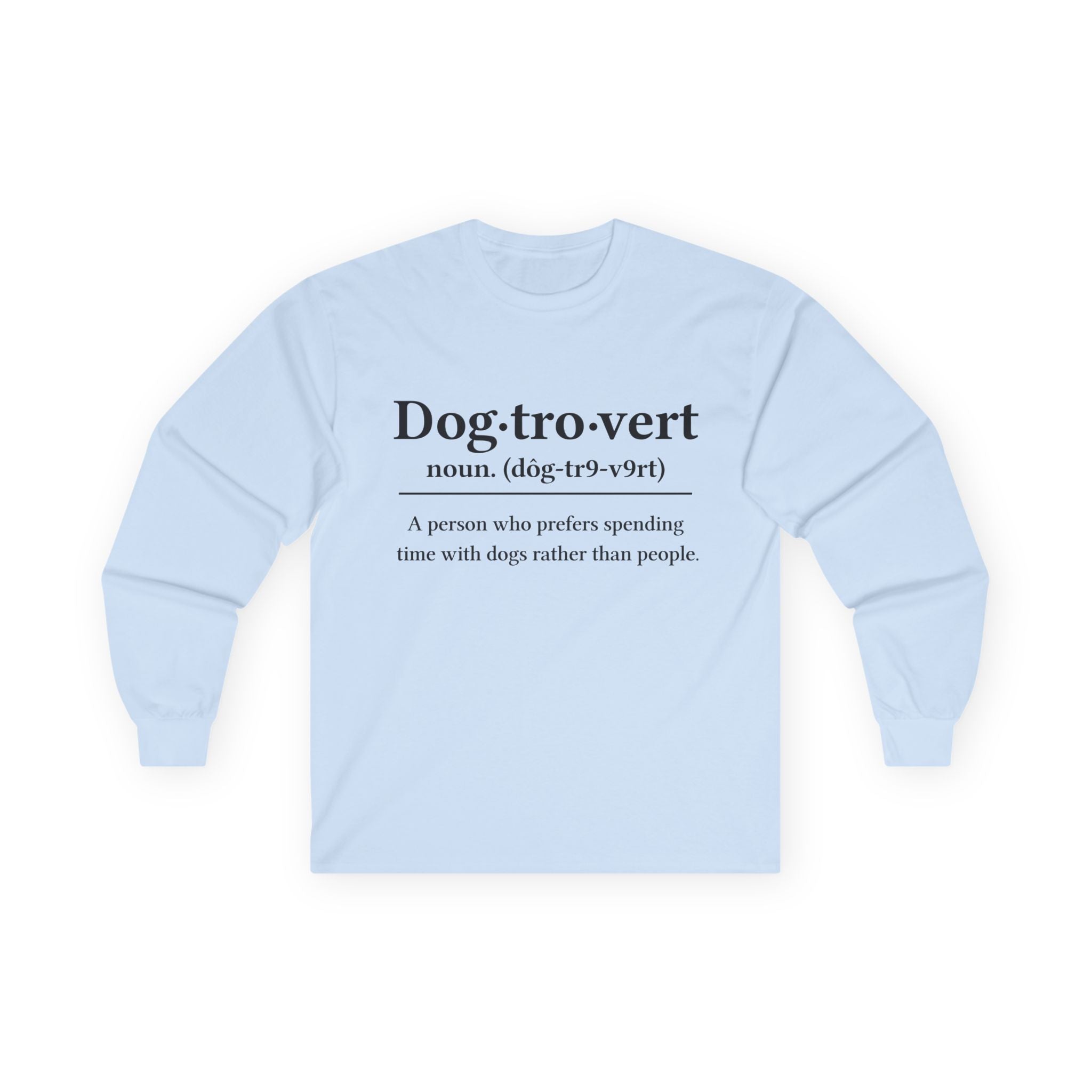 Dog-Tro-Vert Cotton Long Sleeve Tee