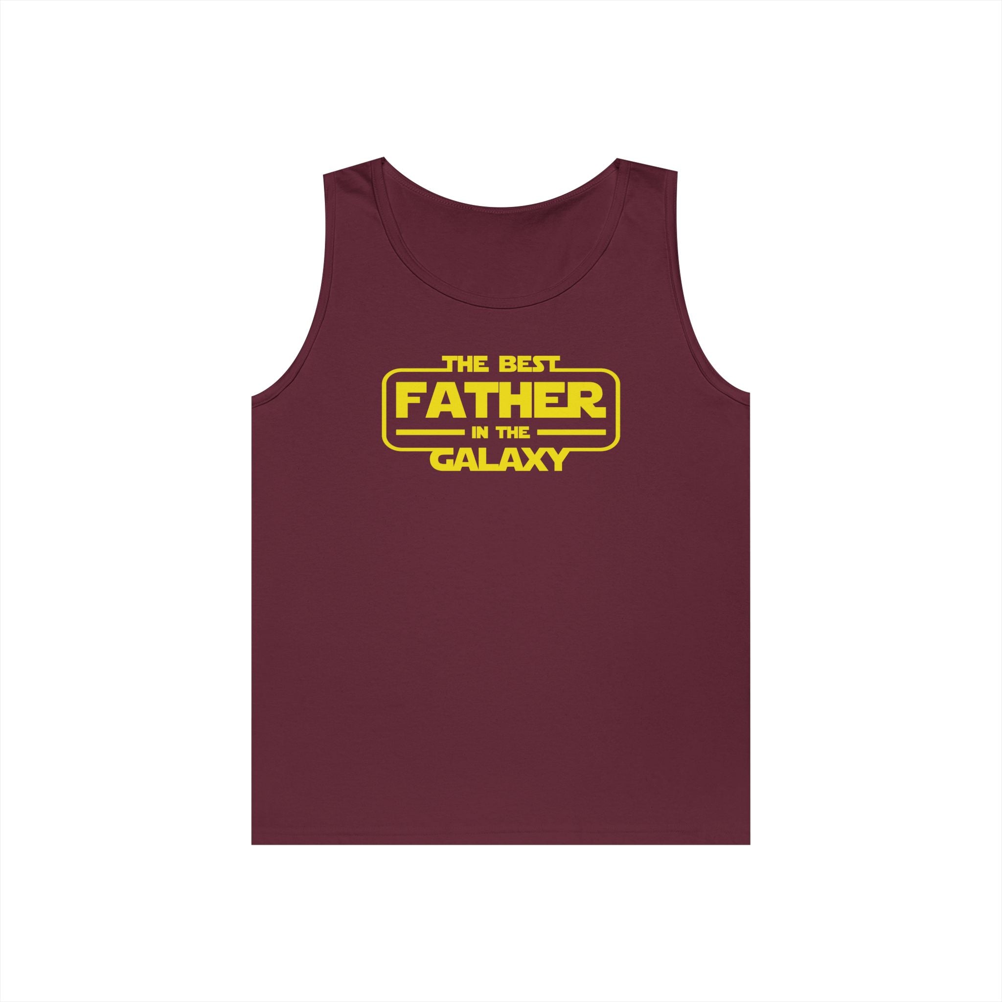 The Best Father In The Galaxy Heavy Cotton Tank Top