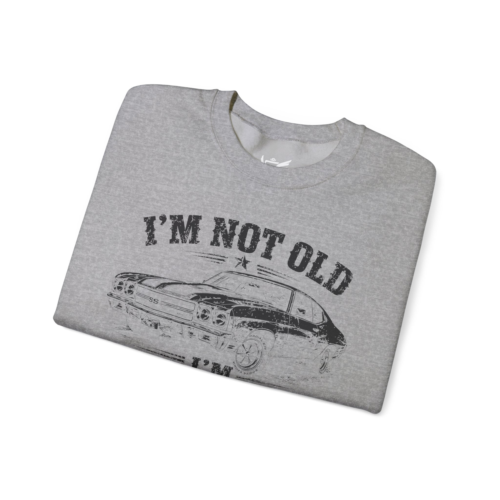 Not Old, Classic Heavy Blend™ Crewneck Sweatshirt