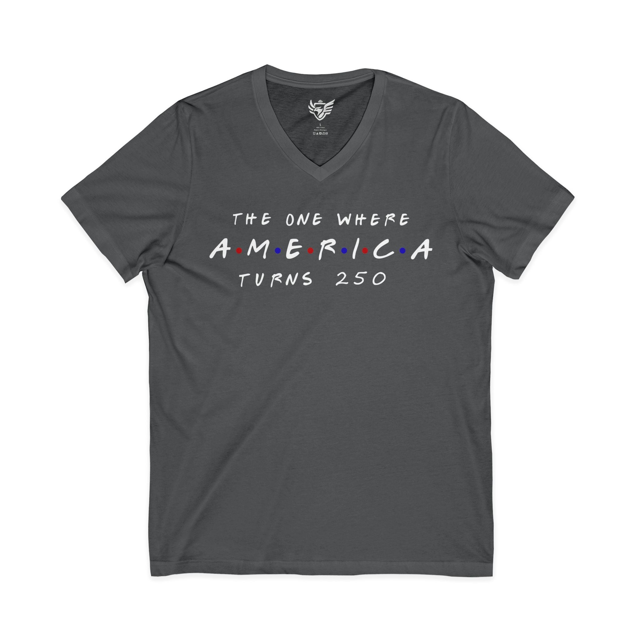 The One Where Jersey Short Sleeve V-Neck Tee