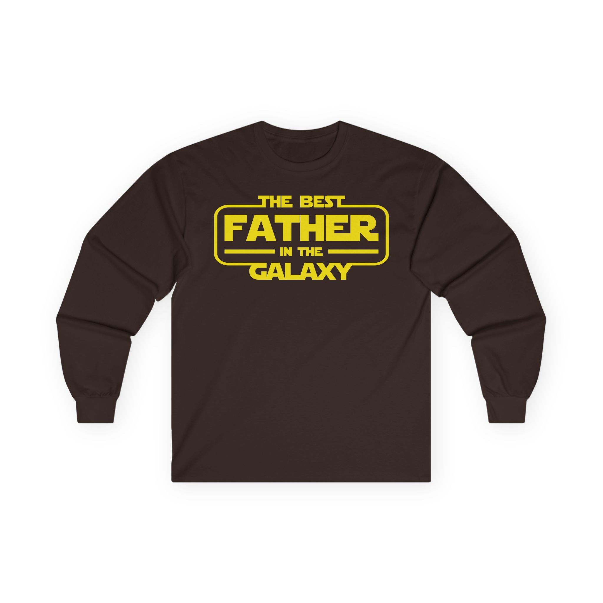 The Best Father In The Galaxy Cotton Long Sleeve Tee